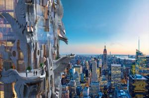 Нью-Йорк украсит огромный небоскреб с горгульями в стиле «Готэм-сити»